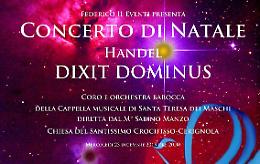 "Händel Dixit Dominus", Concerto di Natale a Cerignola