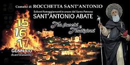 Rocchetta festeggia Sant'Antonio, tra falò e caciocavalli "impiccati"
