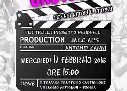 Casting per uno spot inerente al progetto nazionale "La Pietra Scartata"