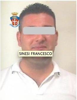Traffico internazionale di droga: torna a casa Francesco Sinesi,  il figlio del boss Roberto