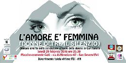 "L'Amore è Femmina, Donne oltre il silenzio", lunedì a San Severo dibattito sulla condizione femminile