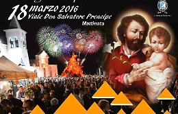 Mattinata, ecco il programma della festa di San Giuseppe