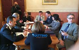 Attentato Ferrantino, la Prefettura fa quadrato con le forze dell'ordine