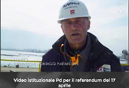 Il video barzelletta del PD per non far votare al referendum anti-trivelle