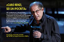 Adriano le canta e le suona a Matteo: «Caro Renzi, sei un ipocrita»