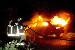 San Severo in fiamme auto del magnate della ristorazione, Tonino Sarni
