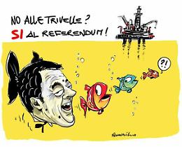 E il grande Umberto Romaniello s'inventa il pesce petrolio: Matteo Renzi