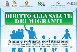 Migranti, diritto alla salute è di tutti