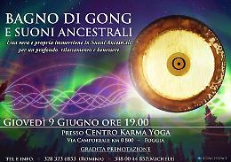 Bagno di gong e suoni ancestrali. Evento Yoga a Foggia
