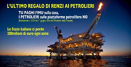 Il Governo Renzi "condona" l'IMU ai petrolieri