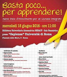 Nuova tappa del tour del saggio all'Università di Roma "Sapienza"
