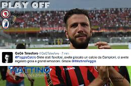 Al Foggia solo il cuore non basta per la B. Gegè Telesforo: «Siete stati favolosi, da Campioni»