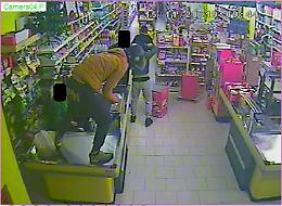 Rapina supermercato "Convì": banditi incastrati dalle telecamere di sicurezza