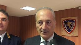 Criminalità, il questore Della Cioppa: "Nel 2019 impediremo ai clan di riorganizzarsi"