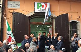 Ascoli, ecco la nuova sede del Pd. Piemontese: «Nel nome di Liliana, bandiera di Libertà»