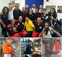 I Volontari dell'Anpas Basilicata nelle zone del terremoto gestiscono tre campi 