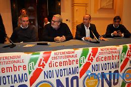 Emiliano sfinito, ma indomito: «Non lasciamo cambiare la Costituzione da un Parlamento incostituzionale»
