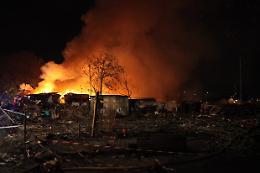 Incendio Ghetto dei Bulgari: c'è la prima vittima