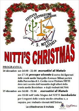 All'istituto Nitti Open day con clima natalizio