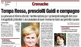 Scandalo petrolio Tempa Rossa in Basilicata: per la Procura di Roma è un'inchiesta "flop"  