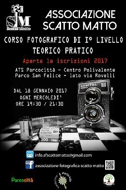 Dal 18 gennaio al via i corsi sulla fotografia di "Scatto Matto"