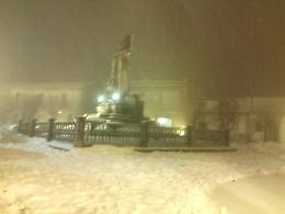 A Monteleone continua a nevicare e giù con  soffritto, caciocavallo e vino