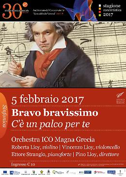 Bravo bravissimo: concerto dell'orchestra della Magna Grecia con la famiglia Lioy