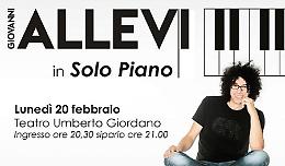 Giovanni Allevi fa due tappe a Foggia!