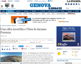 Imu, Forenza più ricca con l'F24 dei genovesi
