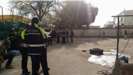 Immigrazione, le Forze dell'Ordine fanno irruzione nel nuovo ghetto  alle porte di Foggia