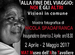 Inaugurazione della mostra fotografica "Alla fine del viaggio: noi e gli altri"

