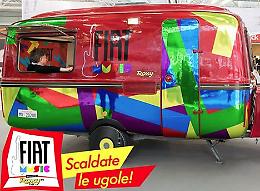Il "Fiat Music" fa tappa a Foggia, da Eurovector, con Red Ronnie 