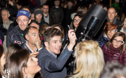 Foggia, grande successo per il primo star-party:  tutti col naso all'insù a Parco San Felice
