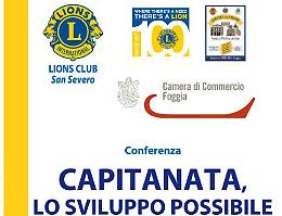 San Severo, il Lions club s'interroga su "Capitanata, lo sviluppo possibile"