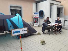 Sfrattati: i consiglieri dell'Avis di Potenza protestano