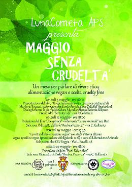 A Foggia si celebra il "Maggio senza crudeltà" e arriva il primo festival vegan