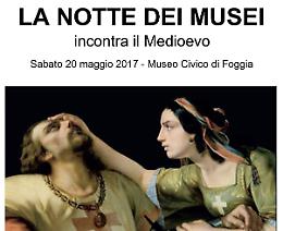 Al Museo Civico di Foggia “La Notte dei Musei incontra il Medioevo”