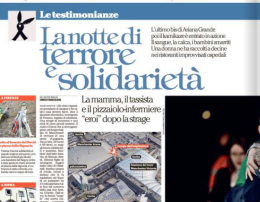 E' lucano uno degli angeli dell'attentato di Manchester