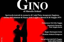 Strage di Piazza della Loggia: la FLC CGIL di Foggia ricorda Luigi Pinto con uno spettacolo teatrale