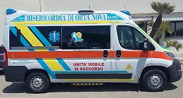 Orta Nova, una nuova ambulanza per il "118": grande festa  per la "Misericordia" e... la salute dei cittadini  
