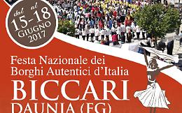 Dal 15 al 18 giugno "Biccari capitale dei Borghi Autentici d’Italia". Lunedì, a Foggia, la presentazione della "festa nazionale" 