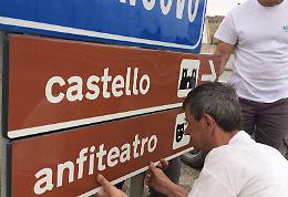 Lucera, grazie al FAI nuova segnaletica turistica per valorizzare cultura e ricchezze del territorio 