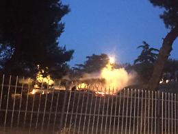 Torremaggiore, la Villa Comunale ha rischiato di andare a fuoco