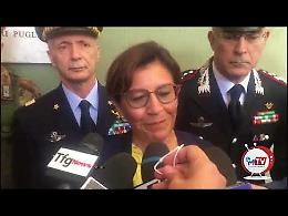Il Ministro  della Difesa Elisabetta Trenta sul Gargano: «Contro la criminalità, qui lo Stato c'è e dà risposte»