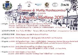Ecco come il comune di Motta Montecorvino ti organizza “L’ Agosto Mottese 2017”