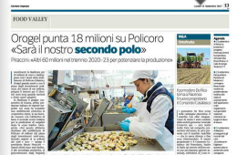 Orogel punta tutto sullo stabilimento di Policoro: in arrivo 18milioni di euro per raddoppiare i ricavi 