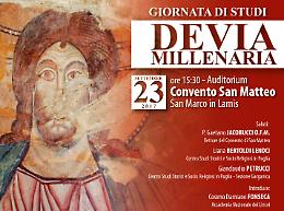 San Marco in Lamis, giornata di studi “Devia millenaria” 