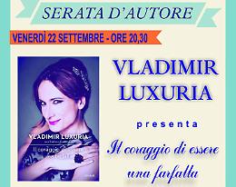 Luxuria presenta "Il coraggio di essere una farfalla": un libro e le intelligenti provocazioni di una foggiana doc 