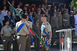 Cambio della guardia all' 11°  Reggimento Guastatori:  al Colonnello Spinelli subentra il Colonnello del Biondo
