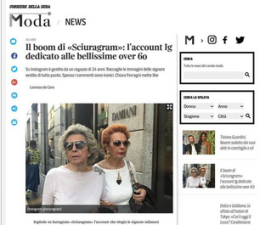 Un 24enne lucano s'inventa l'account Instagram «Sciuragram», il canale dedicato alle over 60 milanesi 